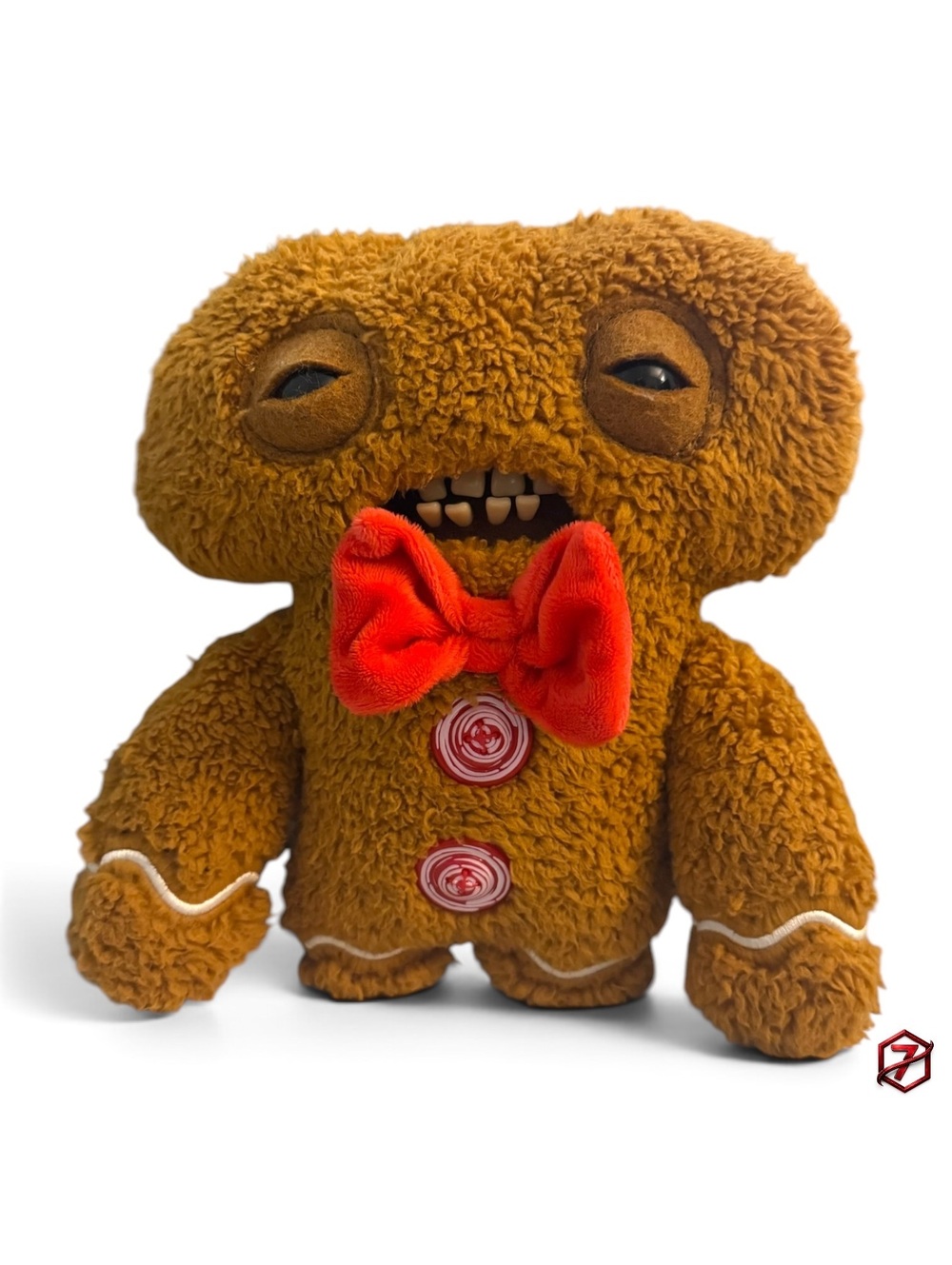 Fuggler Festive Fuggs Gingerbread Man 9in Christmas Holiday Plush ZURU